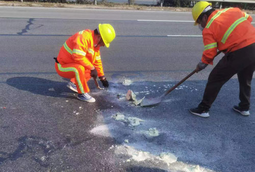 大丰公路下沉注浆加固